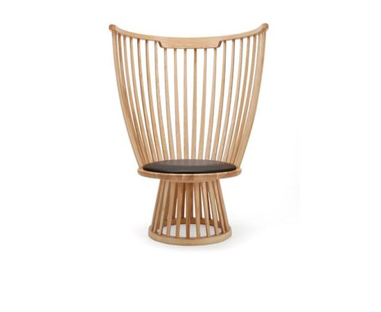 Кресло Tom Dixon Fan Chair Natural, фото 1