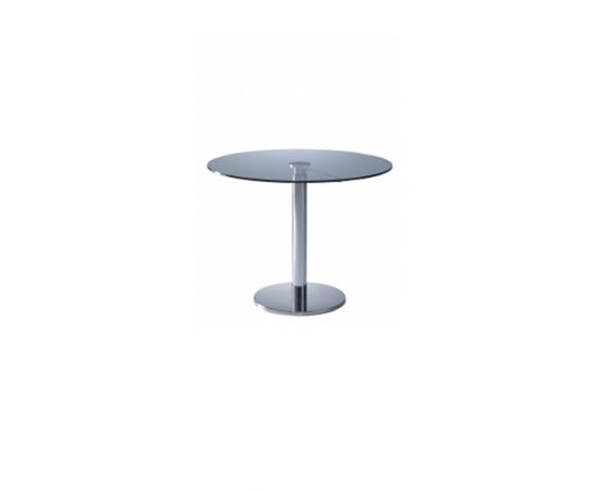 Ligne Roset BOBINE Height-adjustable table, clear glass, фото 1