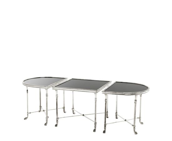 Приставной стол Eichholtz Side Table Grand Sablon set of 3, фото 1