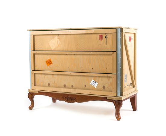 Комод Seletti Export Como Chest of 3 Drawers Base, фото 1