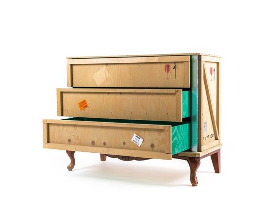 Комод Seletti Export Como Chest of 3 Drawers Base, фото 2