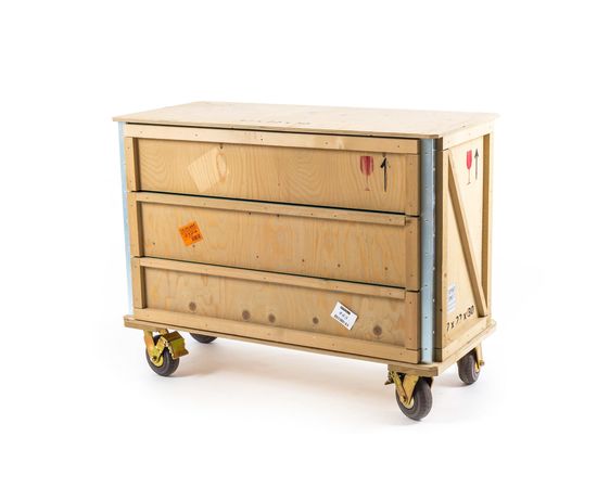 Комод Seletti Export Como  Chest of 3 Drawers Wheels, фото 1