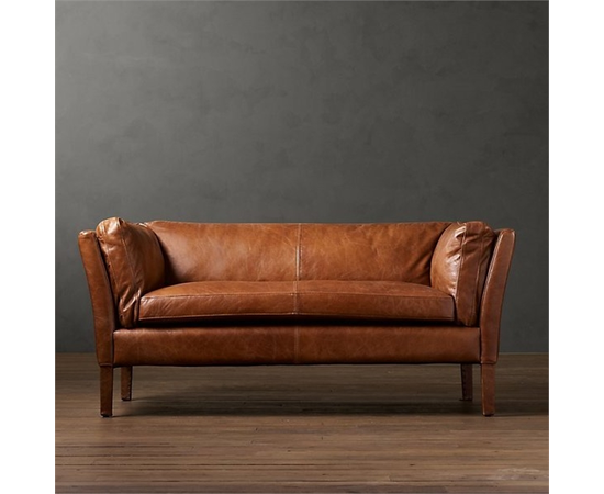 Restoration Hardware Sorensen Leather Sofa, фото 1