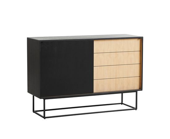 Тумбочка WOUD Virka sideboard, high, фото 1