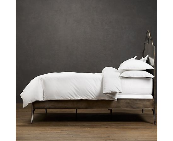 Restoration Hardware 19th C. Keyhole Metal Arch Bed without Footboard, фото 2