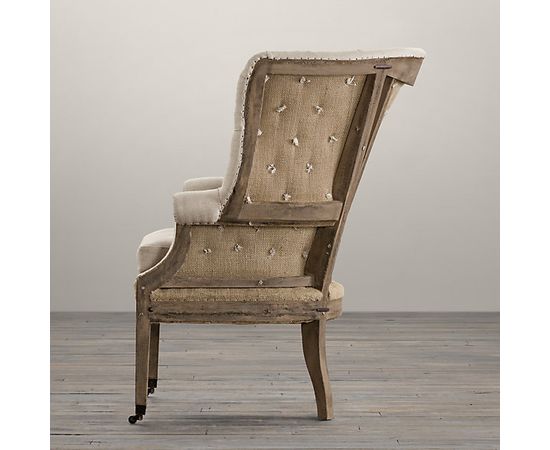Restoration Hardware Deconstructed 19th C. English Wing Chair, фото 3