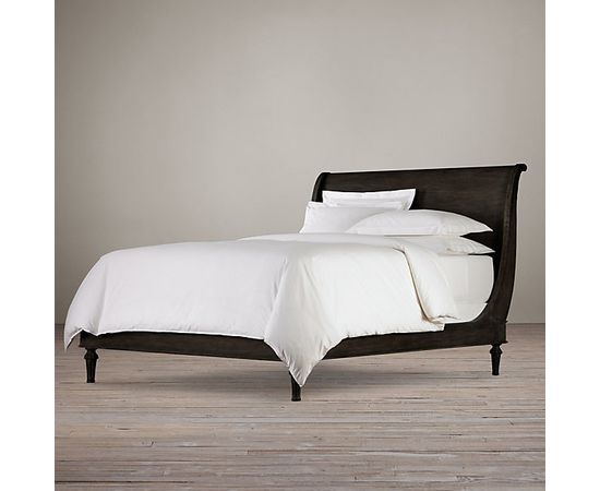 Restoration Hardware Empire Rosette Sleigh Bed Without Footboard, фото 2