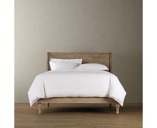 Restoration Hardware Empire Rosette Sleigh Bed Without Footboard, фото 5