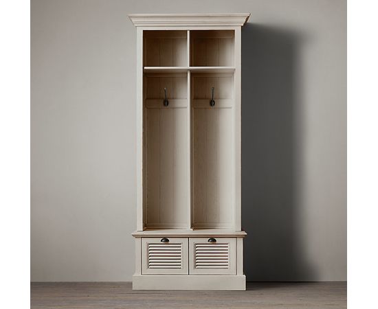 Restoration Hardware Shutter 2-Bin Entry Locker, фото 1