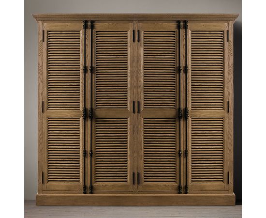 Restoration Hardware Shutter Wide Cabinets, фото 1