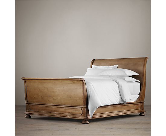 Restoration Hardware St. James Sleigh Bed with Footboard, фото 1