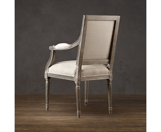 Restoration Hardware Vintage French Square Upholstered Armchair, фото 2