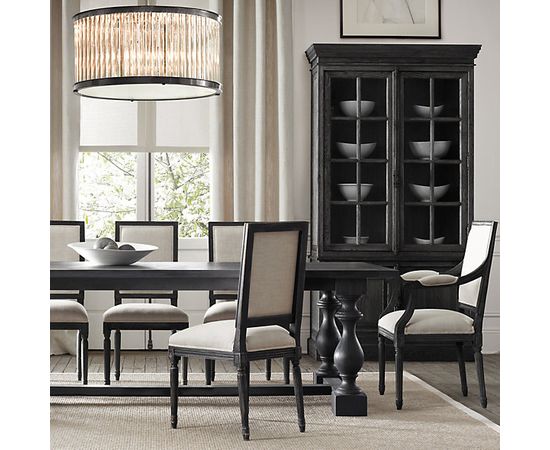 Restoration Hardware Vintage French Square Upholstered Armchair, фото 5