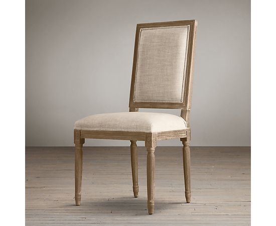 Restoration Hardware Vintage French Square Upholstered Side Chair, фото 2