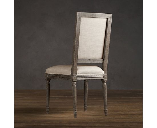 Restoration Hardware Vintage French Square Upholstered Side Chair, фото 4