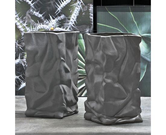 Ваза Adriani &amp; Rossi Stropiccio cemento, фото 1