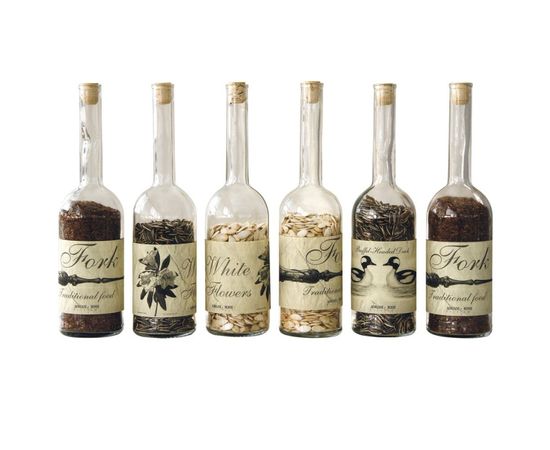 Декоративный элемент Adriani &amp; Rossi Jeu De Verre - Set of 9 Bottles, фото 3