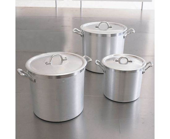 Набор кострюль Adriani &amp; Rossi Set of 3 aluminum pots with lids, фото 1