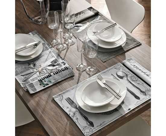 Сервировочная салфетка Adriani &amp; Rossi Set of placemat and table napkin, фото 7