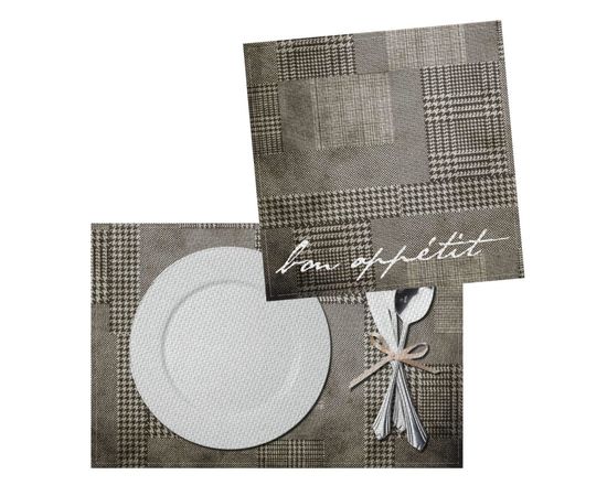 Сервировочная салфетка Adriani &amp; Rossi Set of placemat and table napkin, фото 2