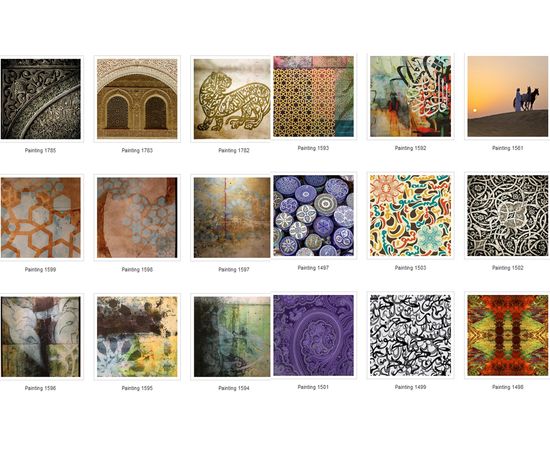 Картина Adriani &amp; Rossi Prints on canvas Arabic Painting 2271, фото 12