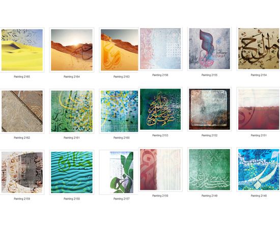 Картина Adriani &amp; Rossi Prints on canvas Arabic Painting 2271, фото 8