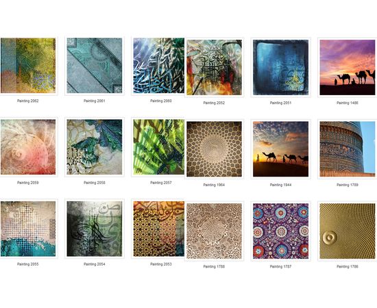 Картина Adriani &amp; Rossi Prints on canvas Arabic Painting 2271, фото 11