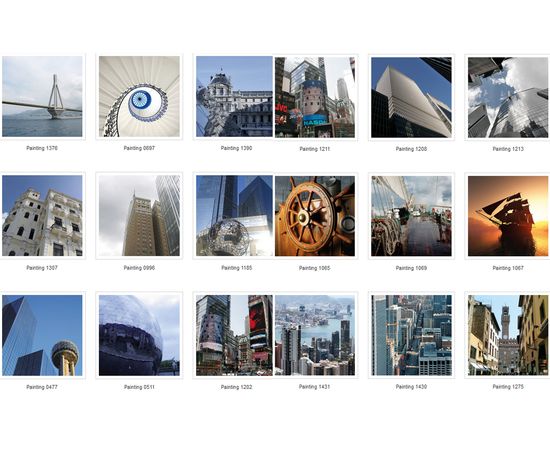 Картина Adriani &amp; Rossi Prints on canvas City Painting 1115, фото 3