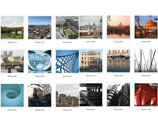 Картина Adriani &amp; Rossi Prints on canvas City Painting 1115, фото 4