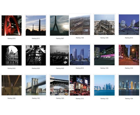 Картина Adriani &amp; Rossi Prints on canvas City Painting 1115, фото 5