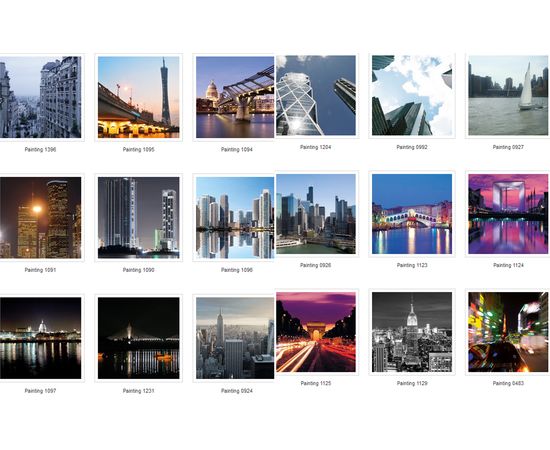 Картина Adriani &amp; Rossi Prints on canvas City Painting 1115, фото 7