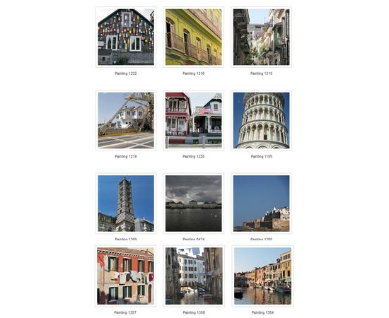 Картина Adriani &amp; Rossi Prints on canvas City Painting 1115, фото 9