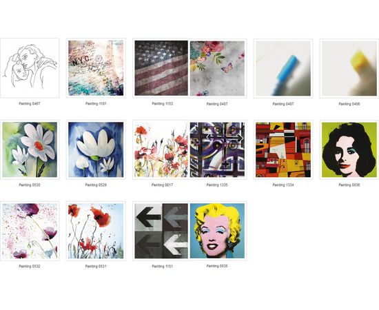 Картина Adriani &amp; Rossi Prints on canvas Graphics Painting 0035, фото 6