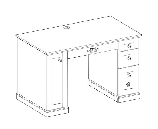 Письменный стол CILEK Flora 20.01.1101.01, фото 4