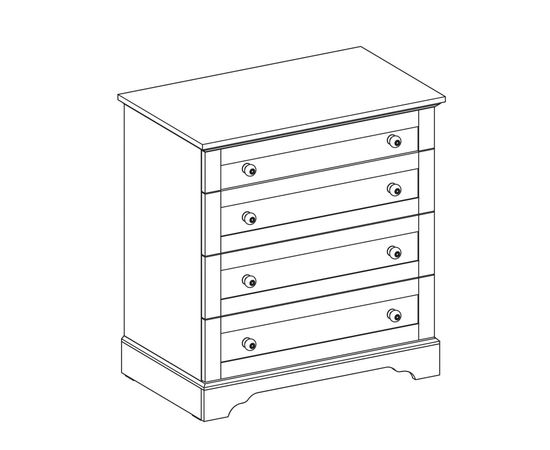 Комод CILEK Flora 20.01.1601.01, фото 6