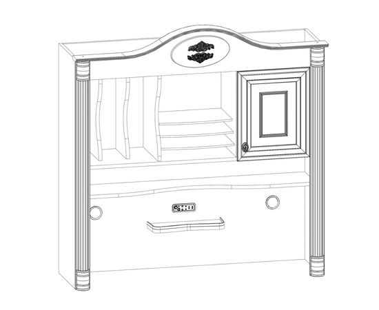 Шкаф CILEK Romantic 20.21.1106.00, фото 5