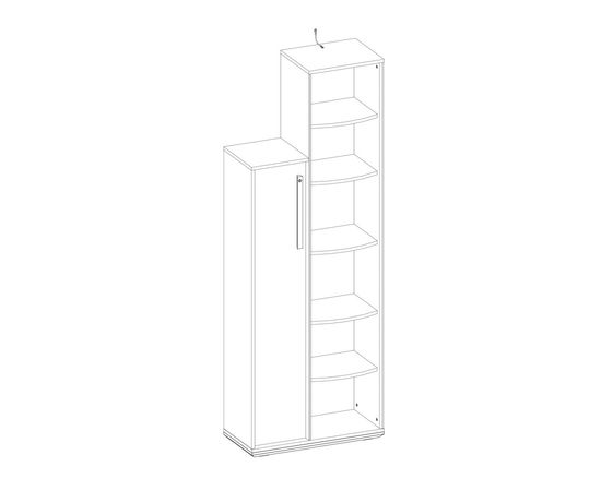 Шкаф CILEK Trio 20.40.1501.00, фото 5