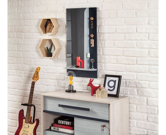 Зеркало с полкой CILEK Trio 20.40.1801.00, фото 2