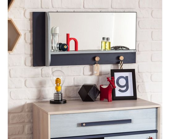 Зеркало с полкой CILEK Trio 20.40.1801.00, фото 3