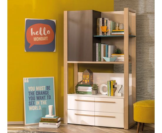 Шкаф CILEK Lofter Bookcase, фото 2