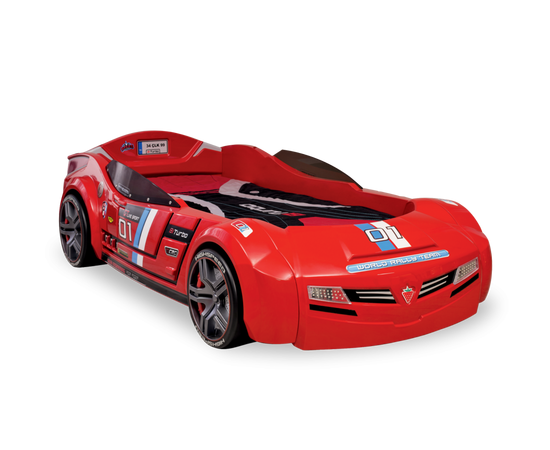 Детская кровать в виде машины CILEK Champion Racer Biturbo Carbed, фото 2