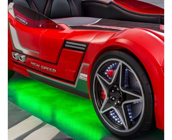 Детская кровать в виде машины CILEK Champion Racer Gts Carbed, фото 4