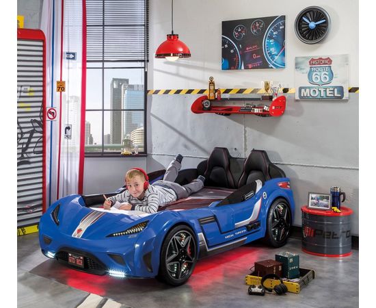 Детская кровать в виде машины CILEK Champion Racer Gts Carbed, фото 13