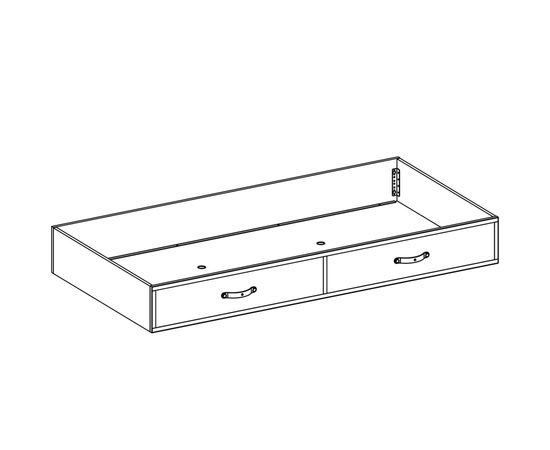 Кровать односпальная CILEK Royal с выдвигающейся частью (90x190 Cm), фото 3