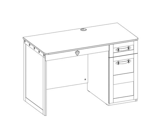 Письменный стол CILEK Pirate 20.13.1101.00, фото 4