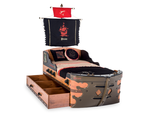 Кровать детская CILEK Pirate в виде корабля, фото 2