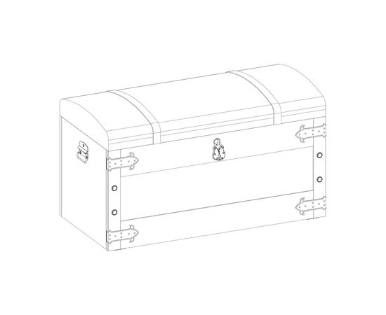 Сундук CILEK Pirate 20.13.1901.00, фото 5