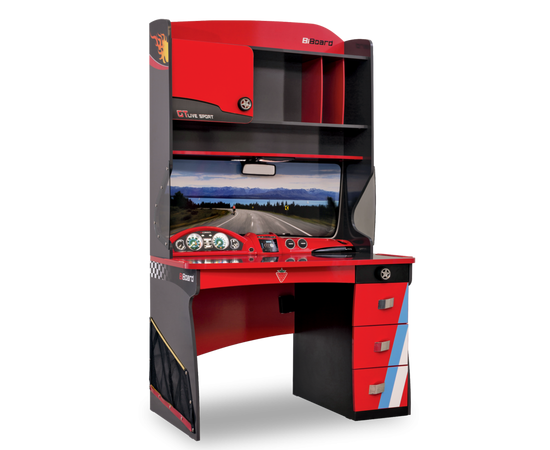 Письменный стол CILEK Champion Racer с рабочим комплектом, фото 1