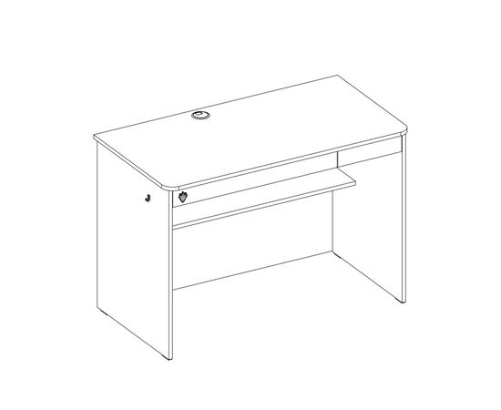 Письменный стол CILEK White 20.54.1101.00, фото 4