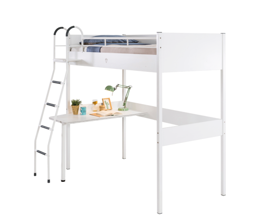 Кровать + письменный стол CILEK White (90x190 Cm), фото 1